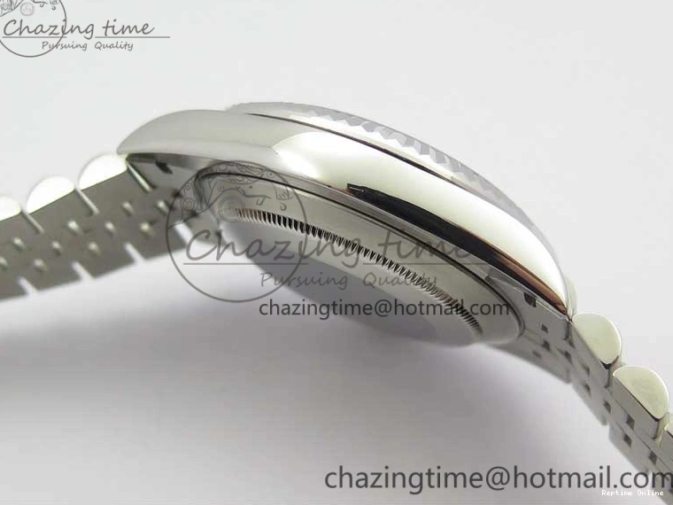 1225 EasyCare DateJust 41mm 126334 SS BP Maker 1:1 Best Edition New Version Blue Crystal Dial on Jubilee Bracelet 3022